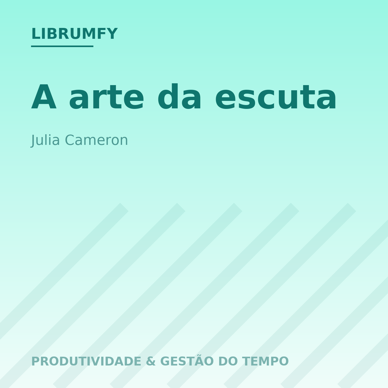 Capa de A arte da escuta