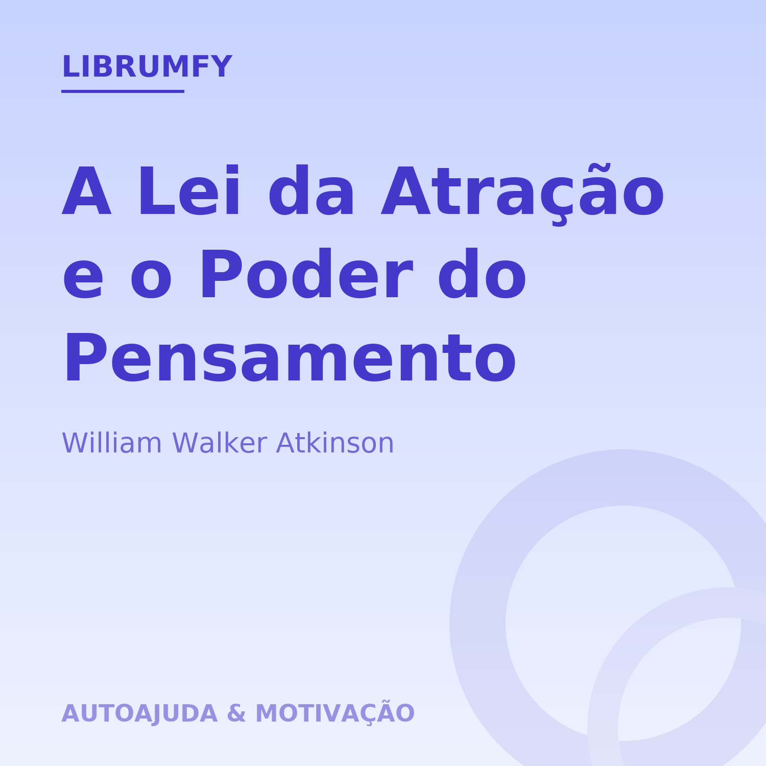 Capa de A Lei da Atração e o Poder do Pensamento
