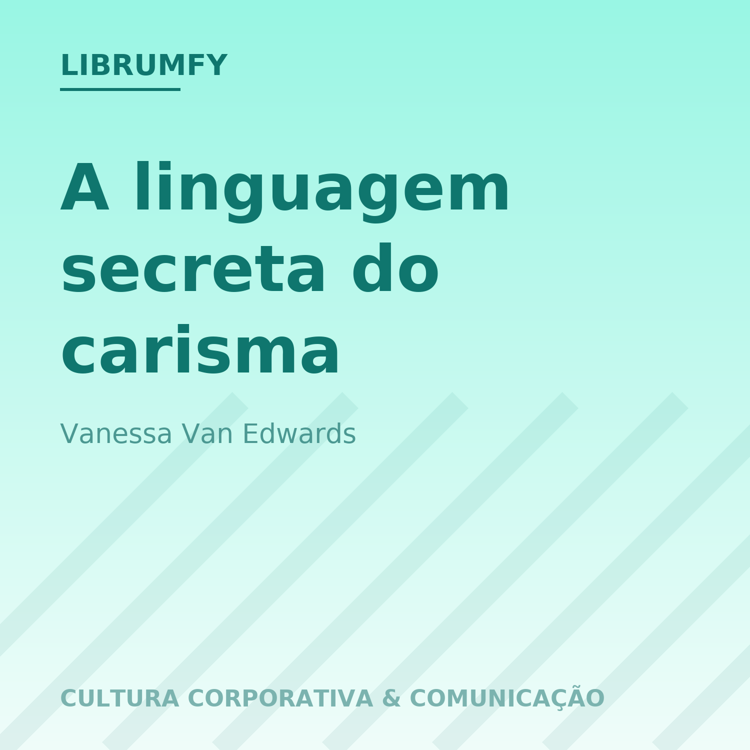 Capa de A linguagem secreta do carisma
