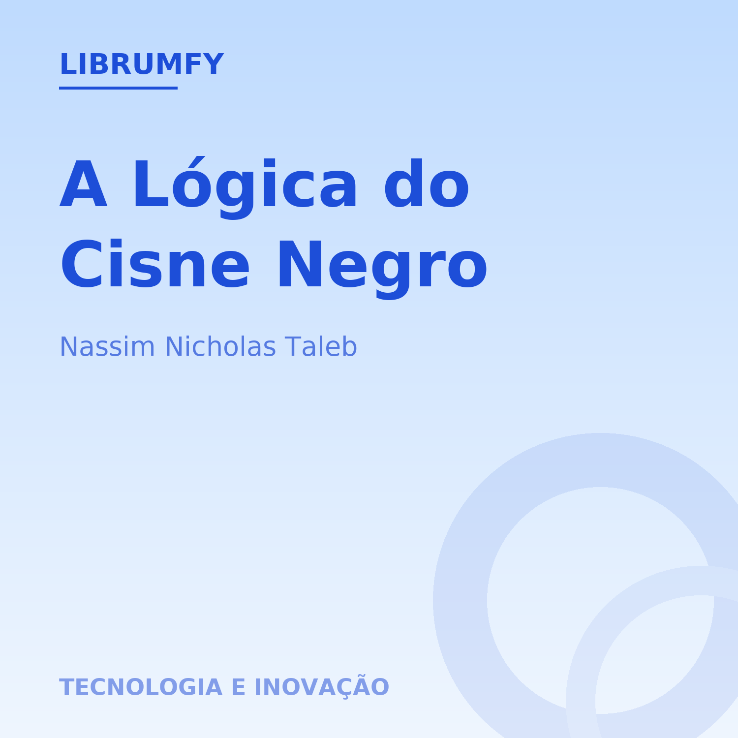 Capa de A Lógica do Cisne Negro