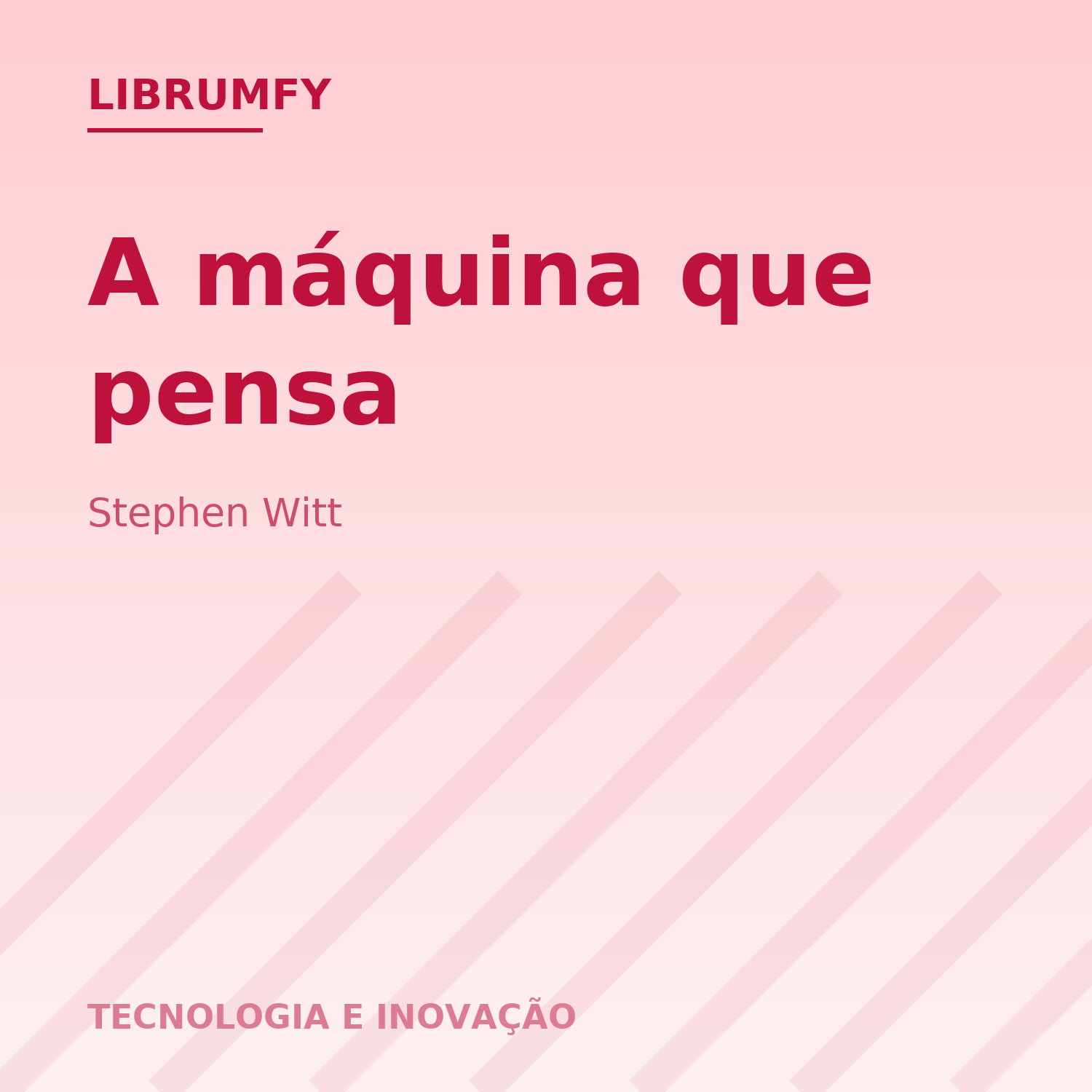 Capa de A máquina que pensa