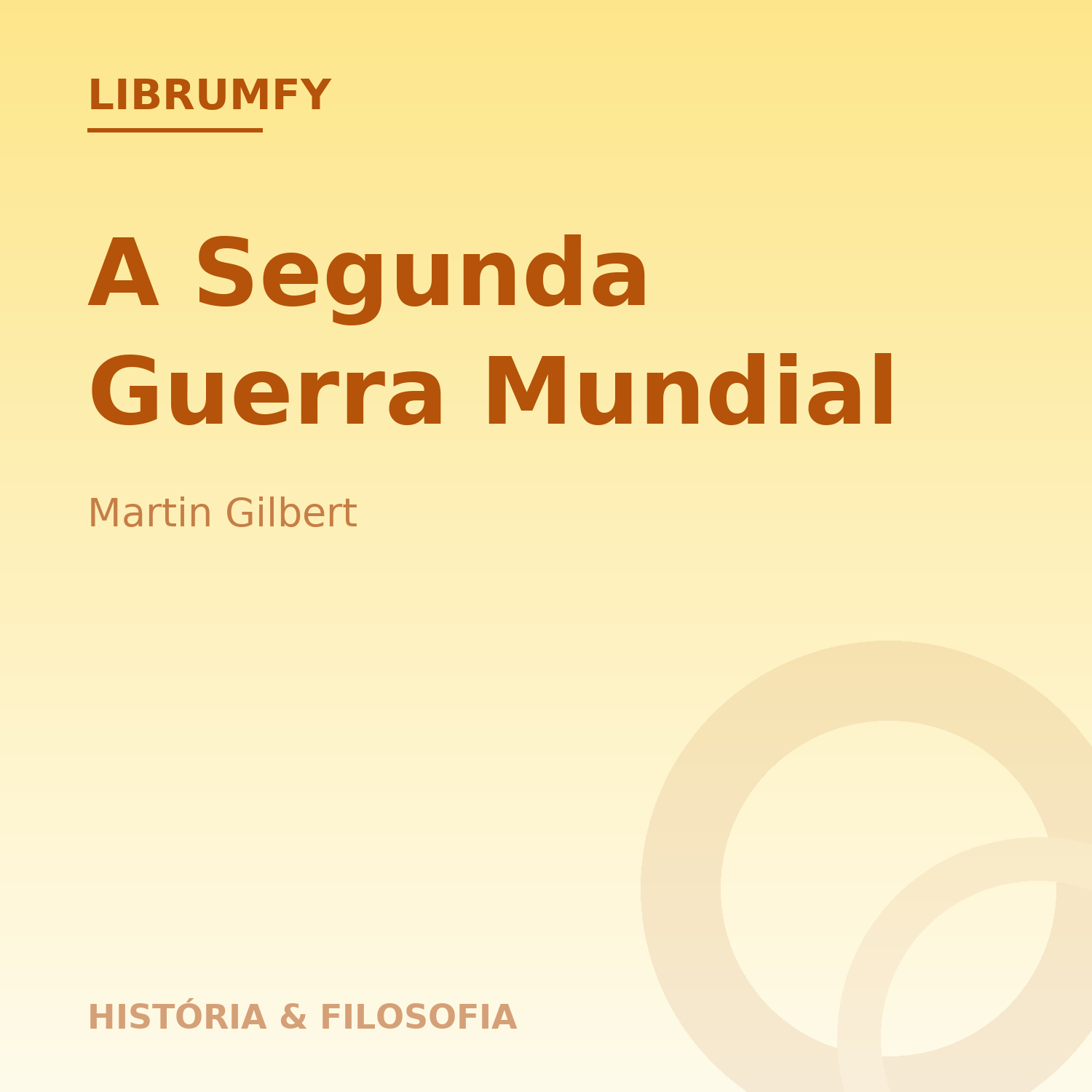 Capa de A Segunda Guerra Mundial