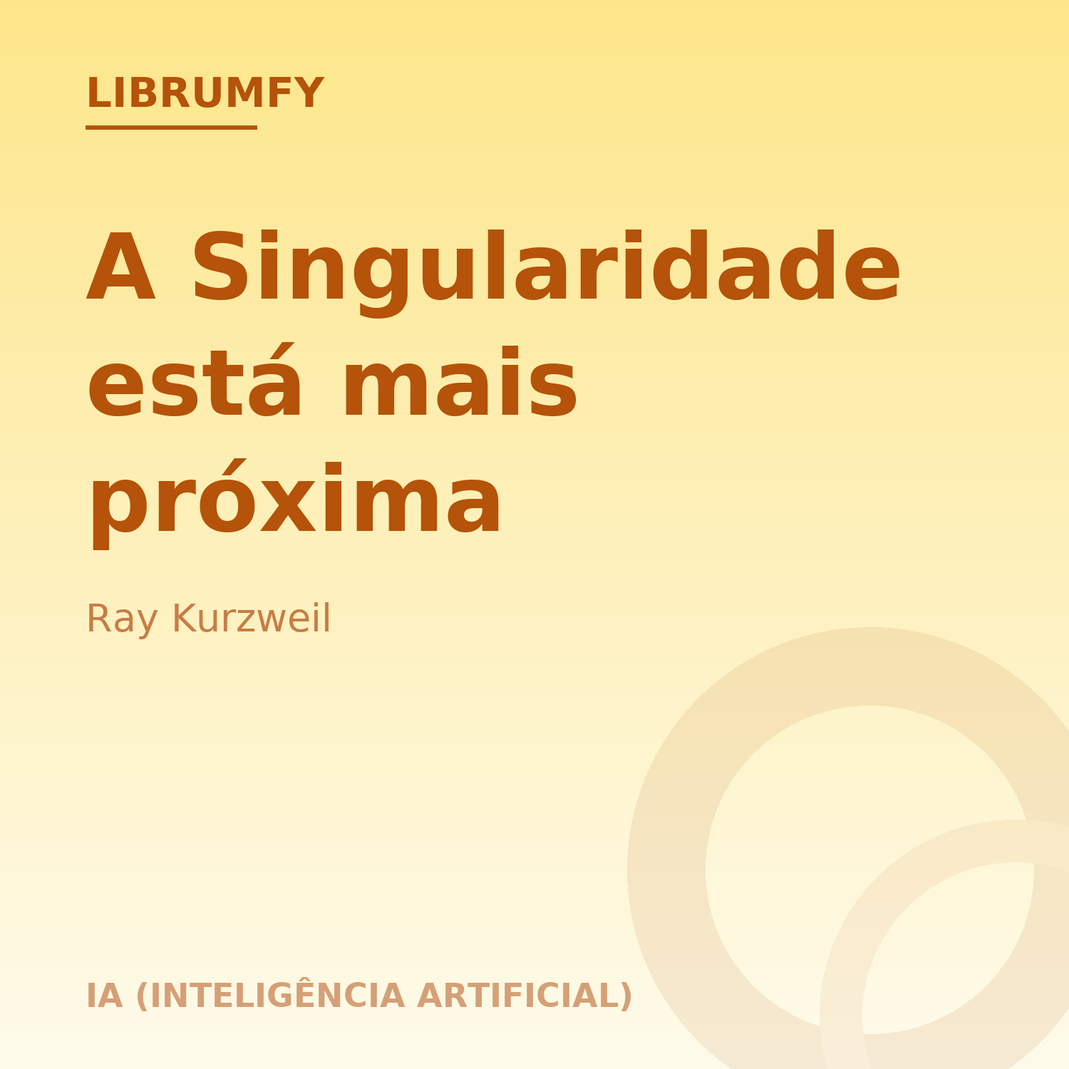 Capa de A Singularidade está mais próxima