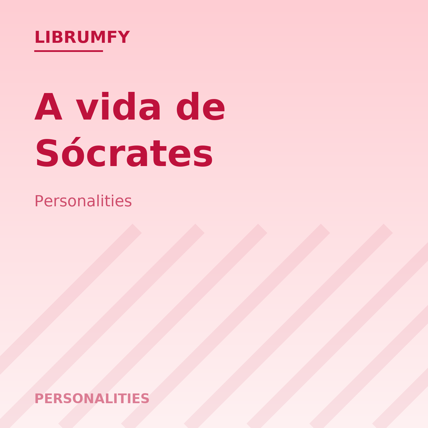 Capa de A vida de Sócrates