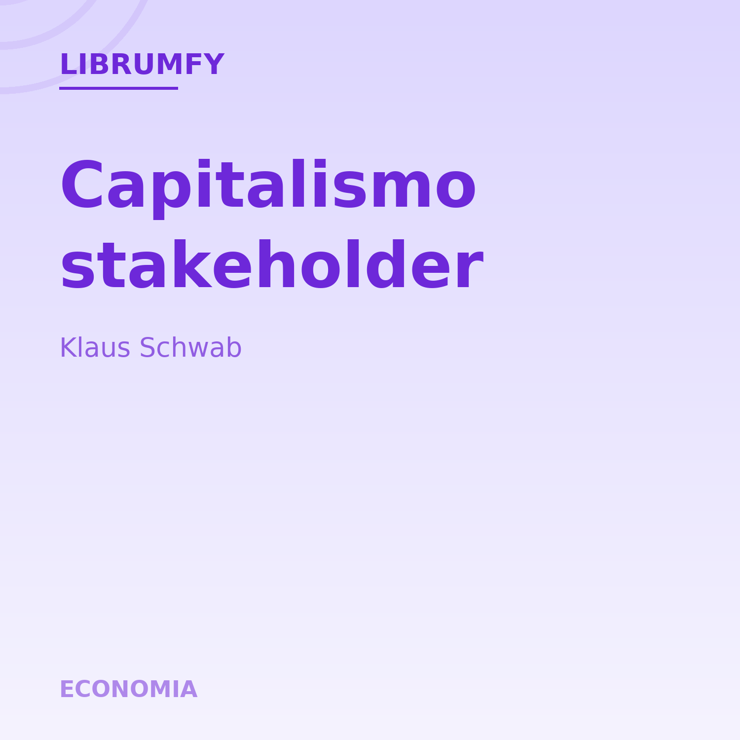 Capa de Capitalismo stakeholder