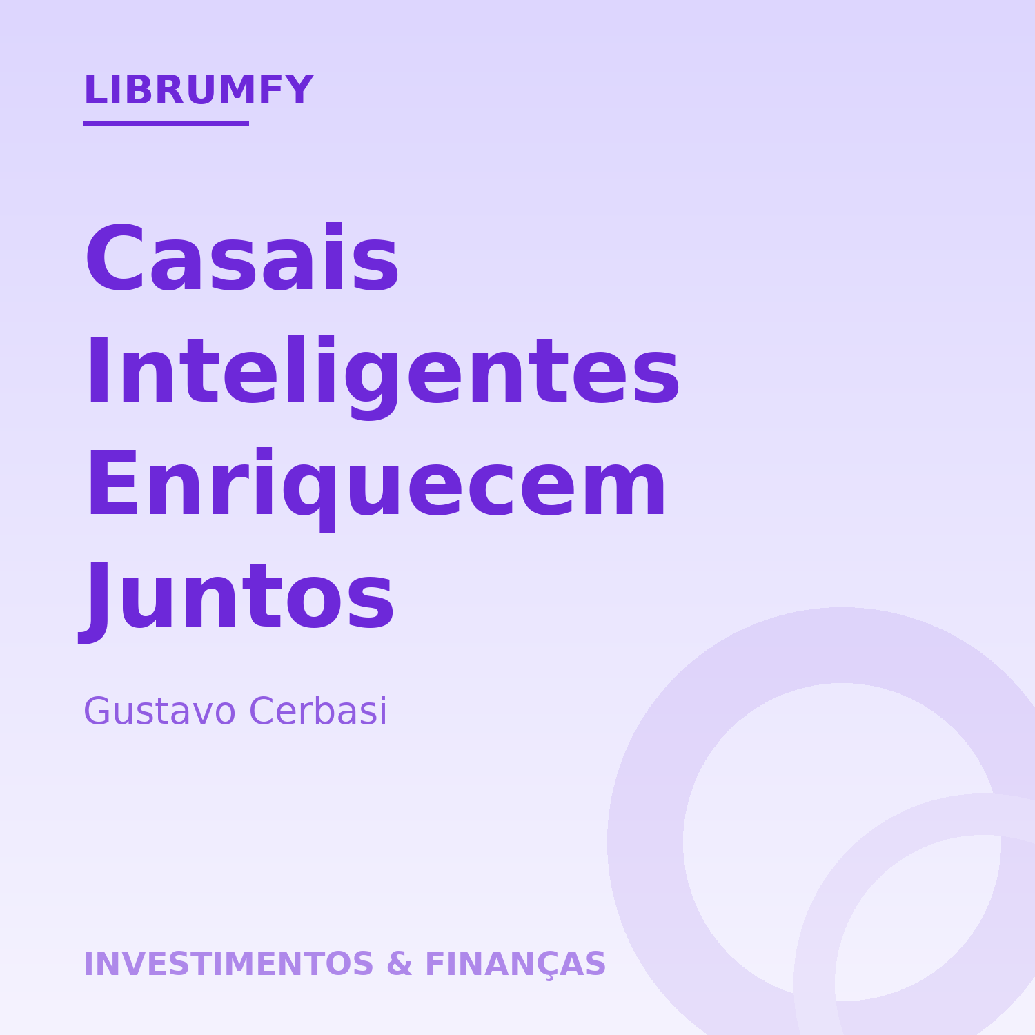 Capa de Casais Inteligentes Enriquecem Juntos