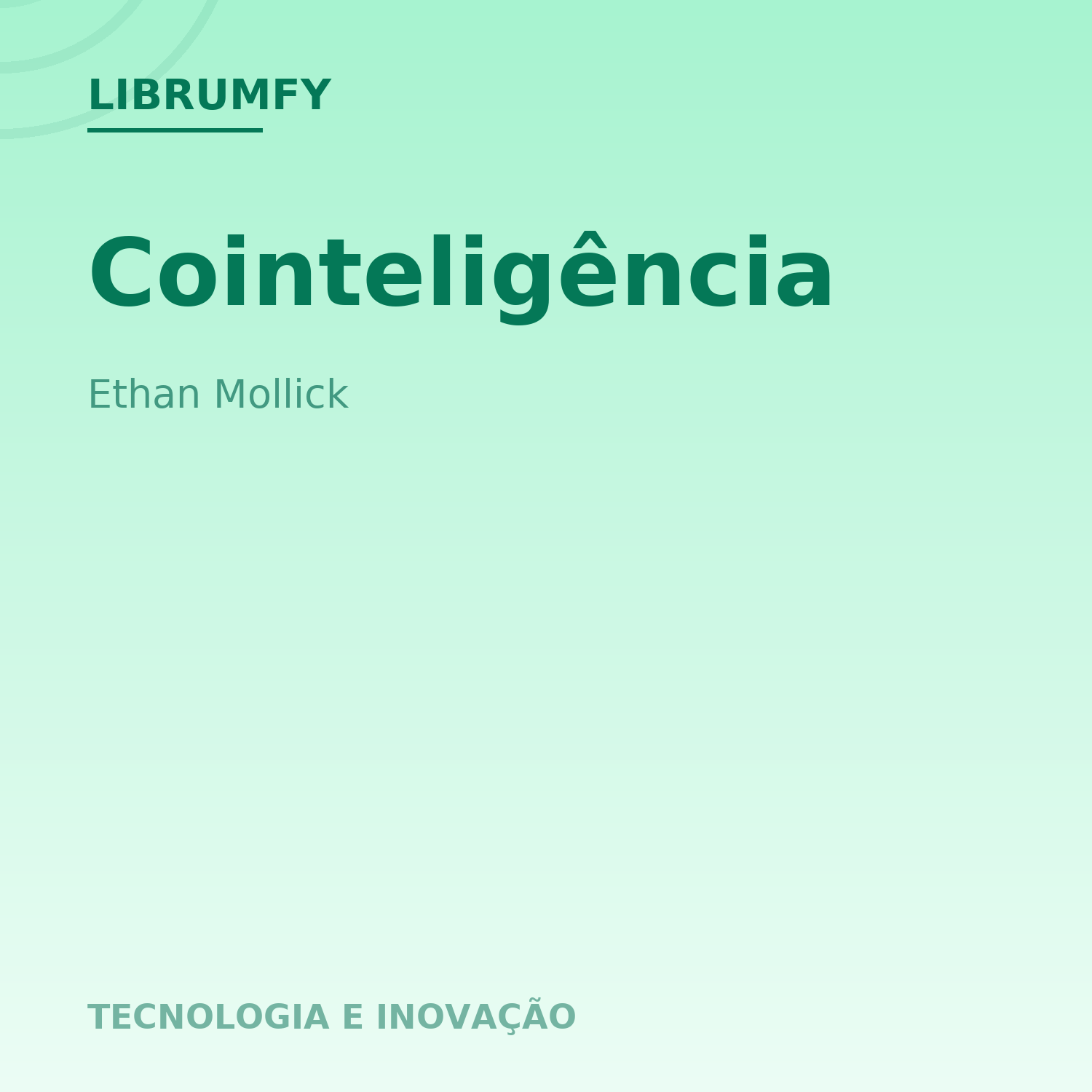 Capa de Cointeligência