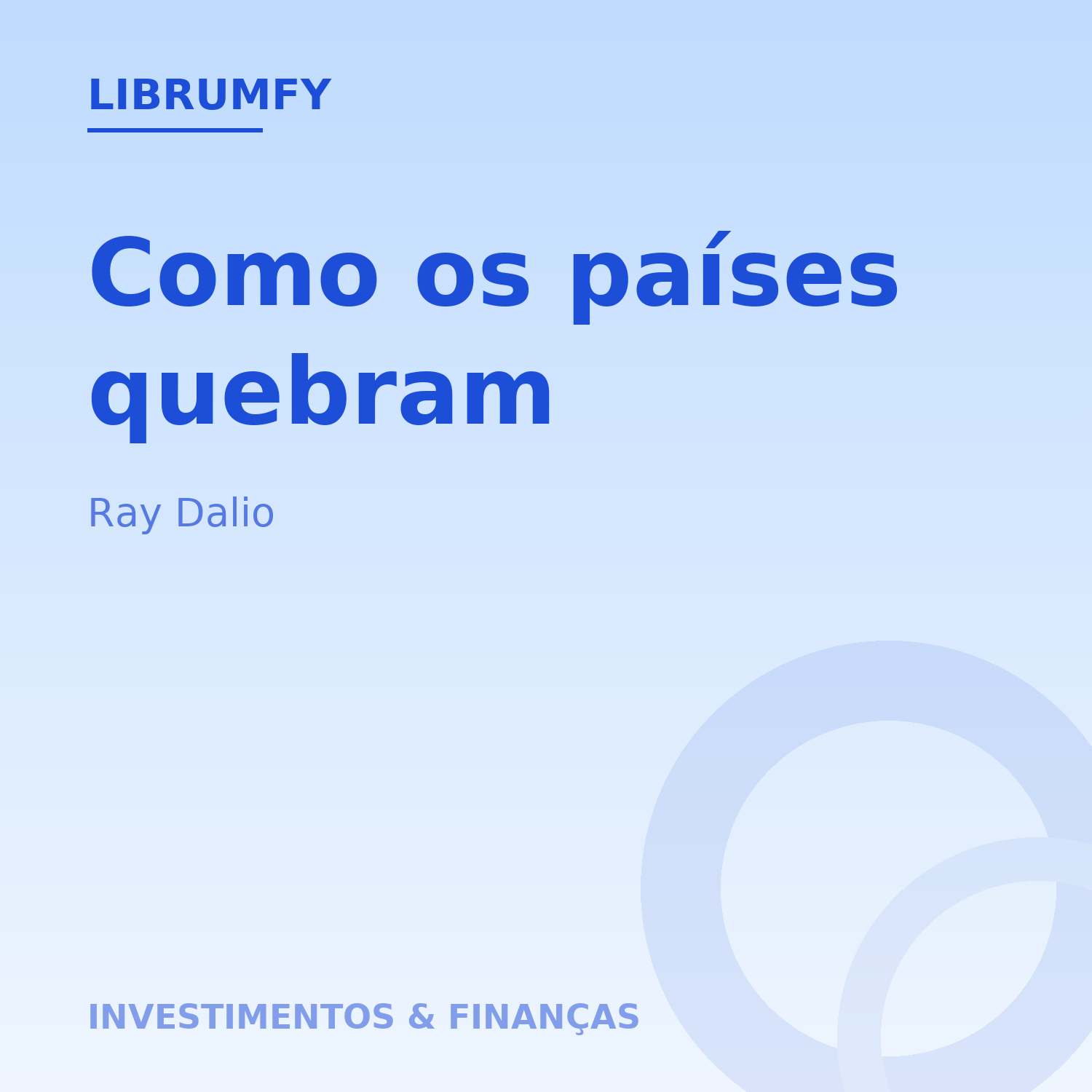 Capa de Como os países quebram