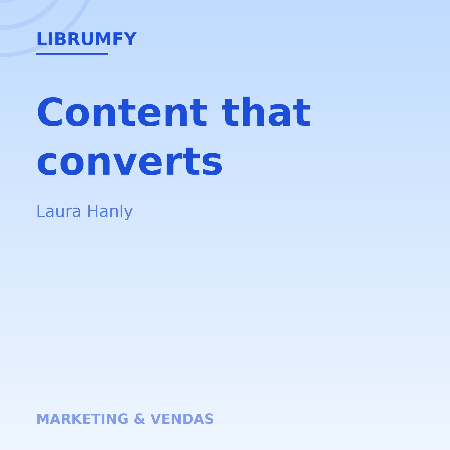 Capa de Content that converts
