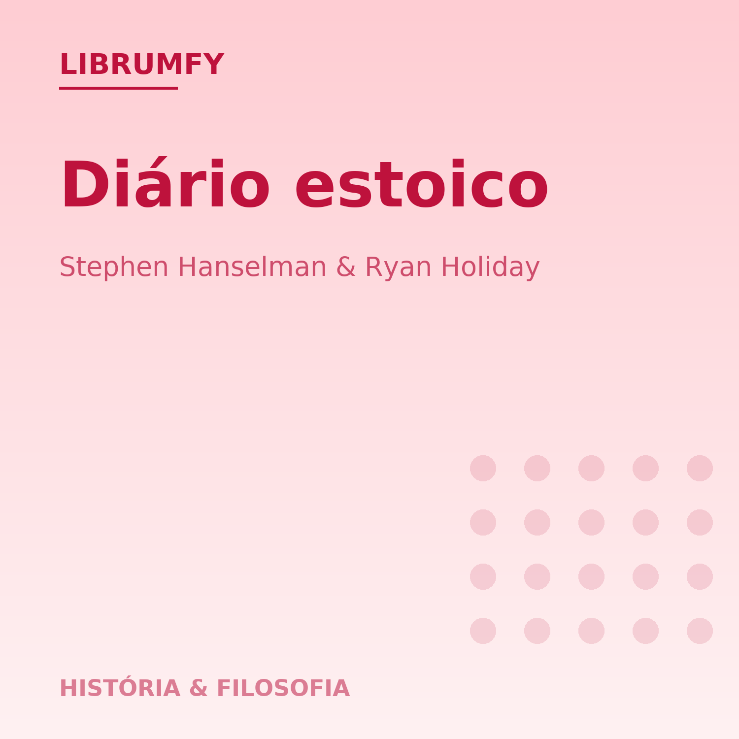 Capa de Diário estoico