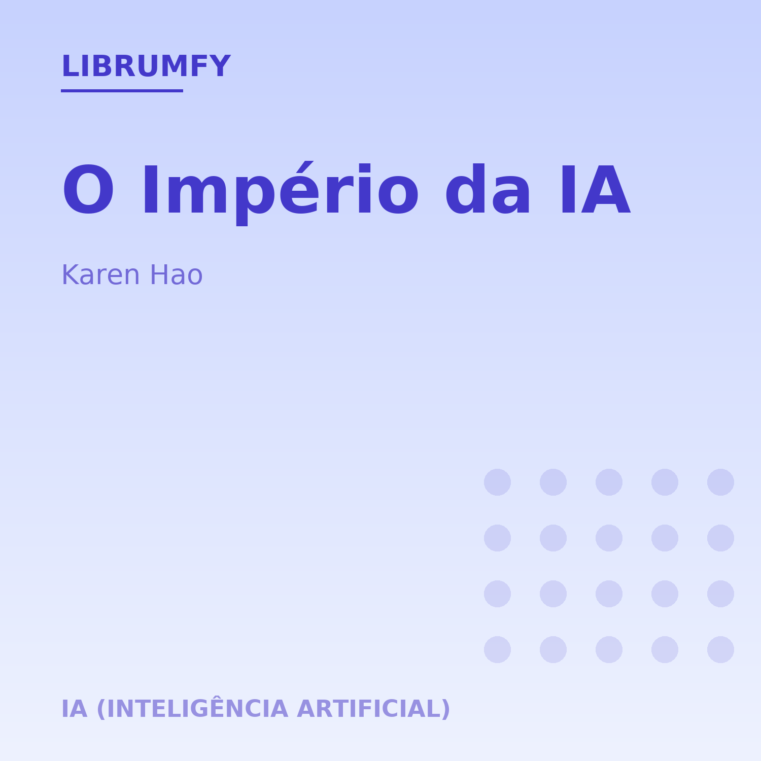 Capa de O Império da IA