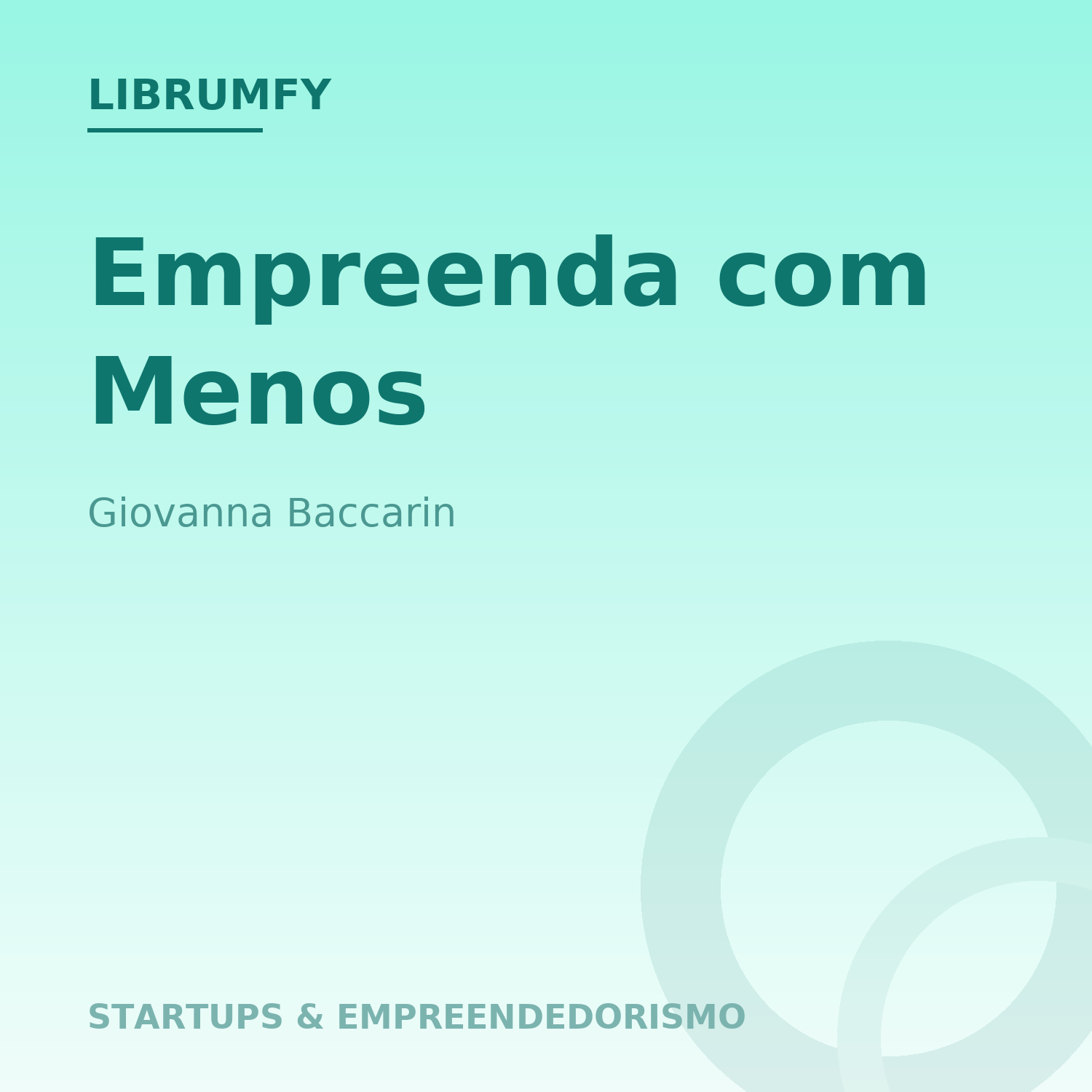 Capa de Empreenda com Menos