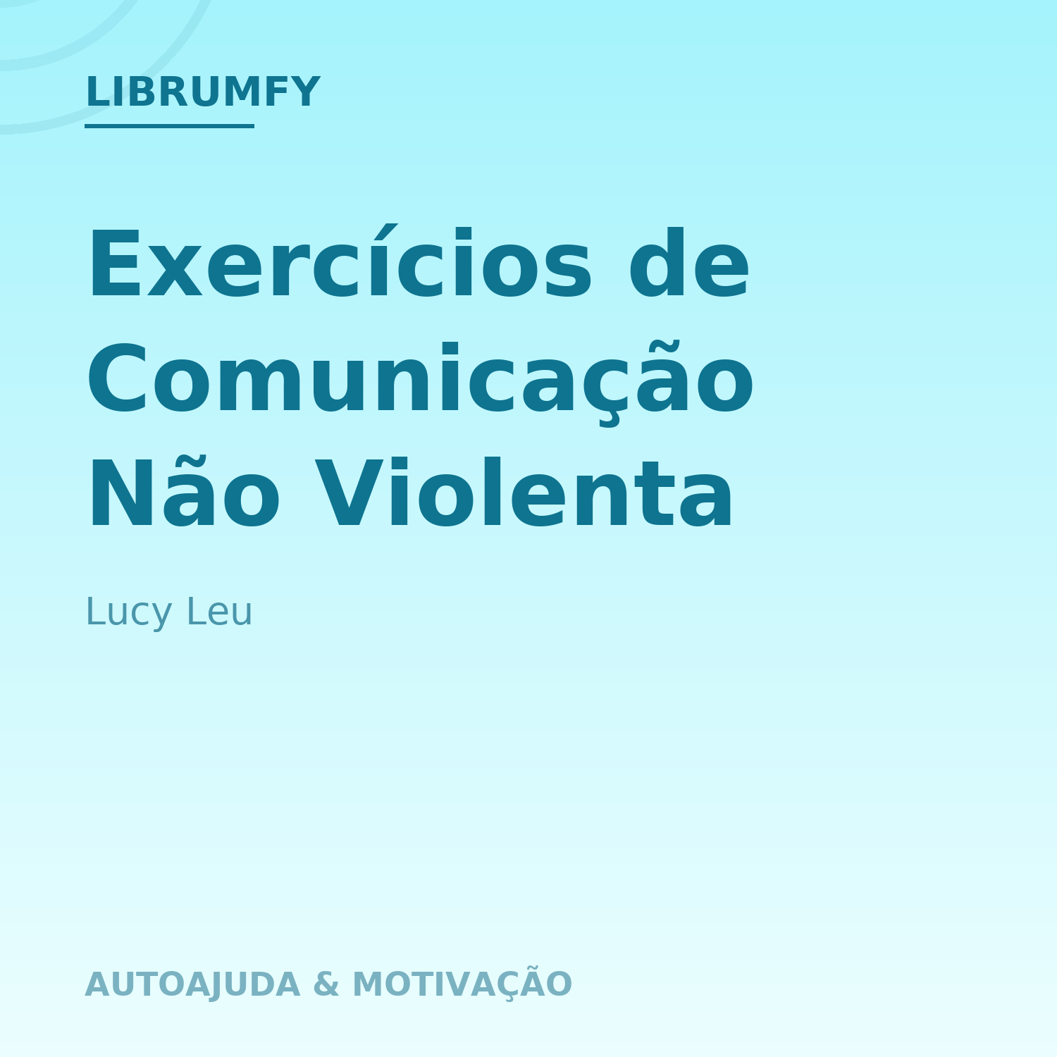 Capa de Exercícios de Comunicação Não Violenta