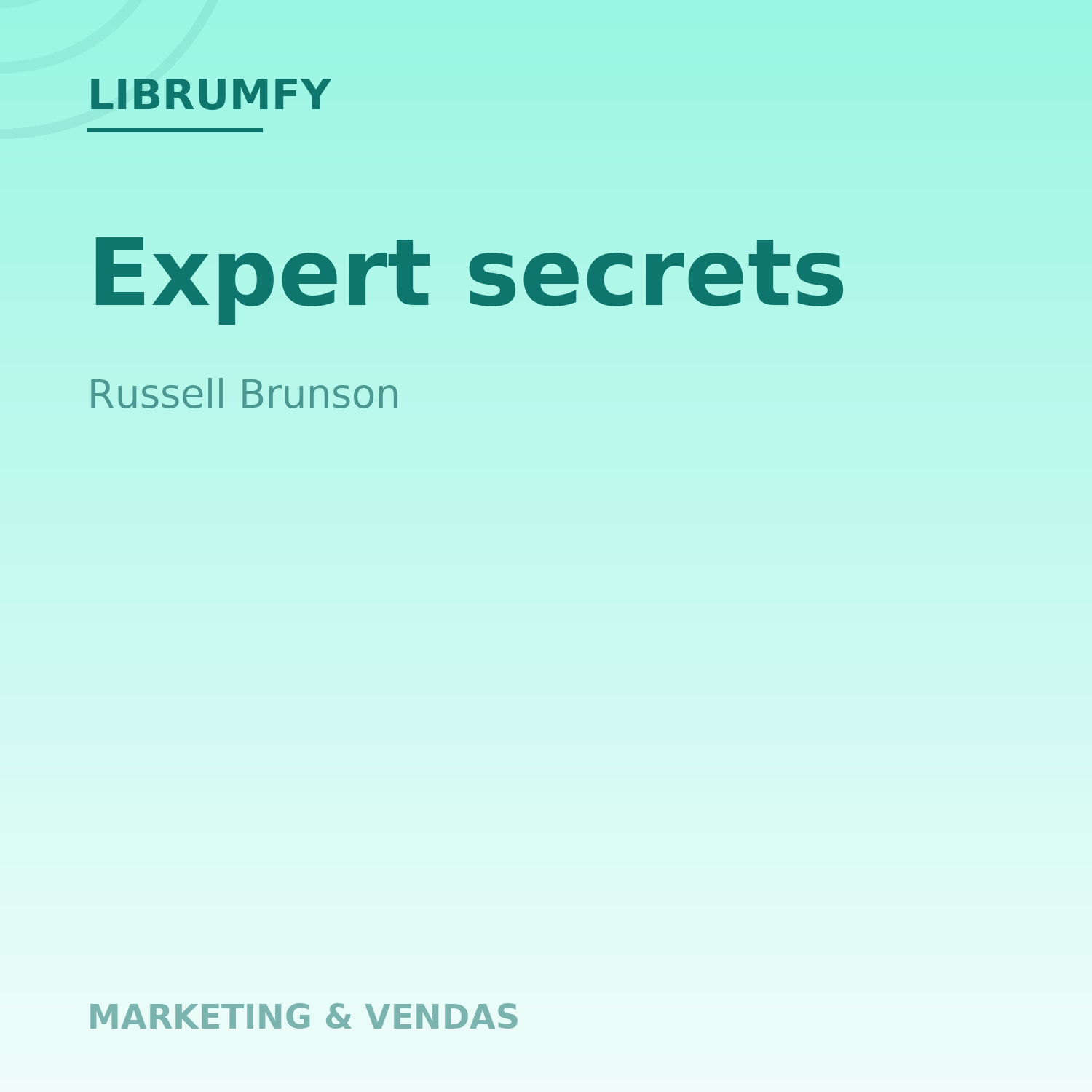Capa de Expert secrets