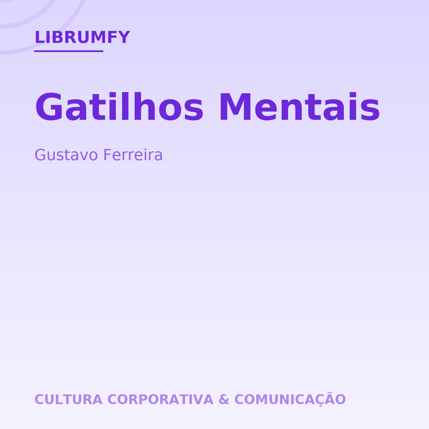 Capa de Gatilhos Mentais