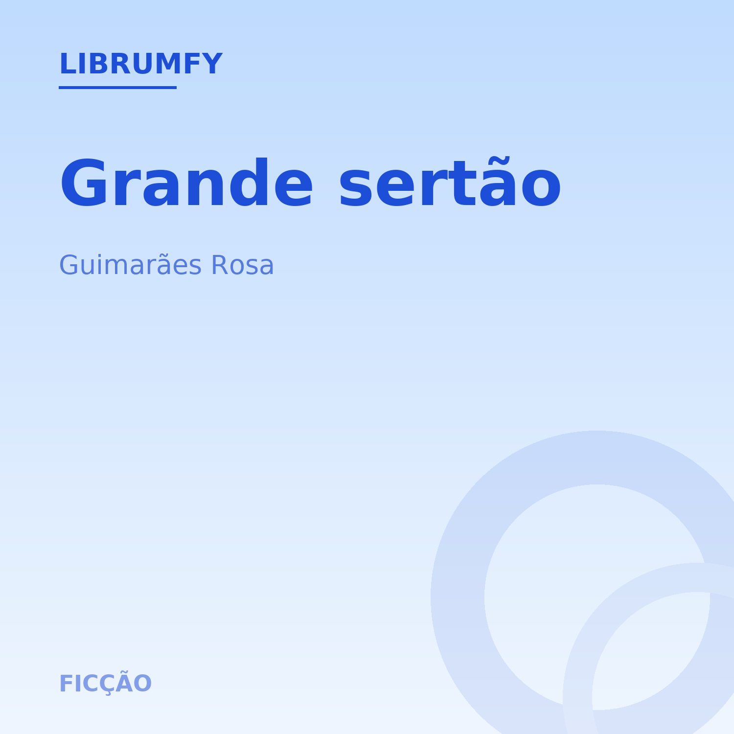 Capa de Grande sertão