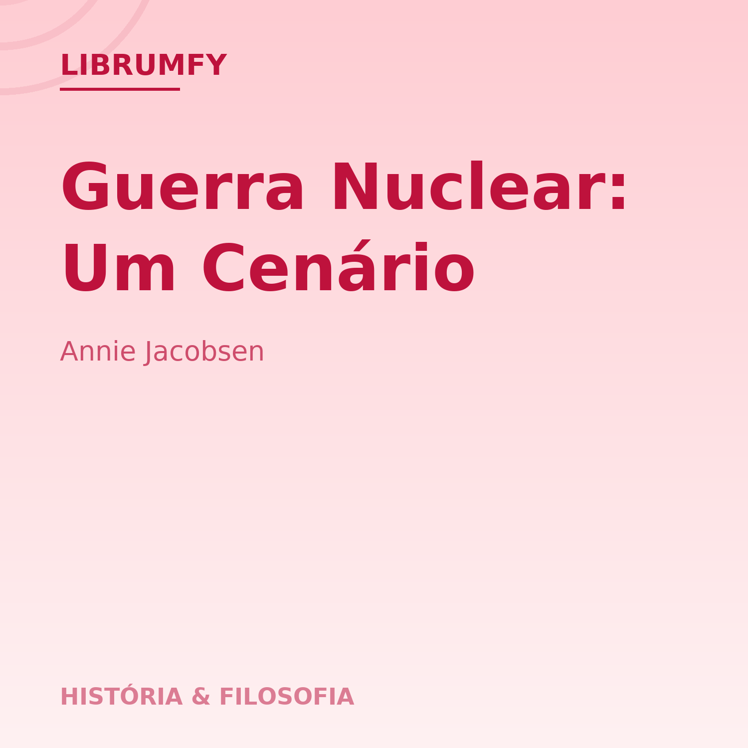 Capa de Guerra Nuclear: Um Cenário