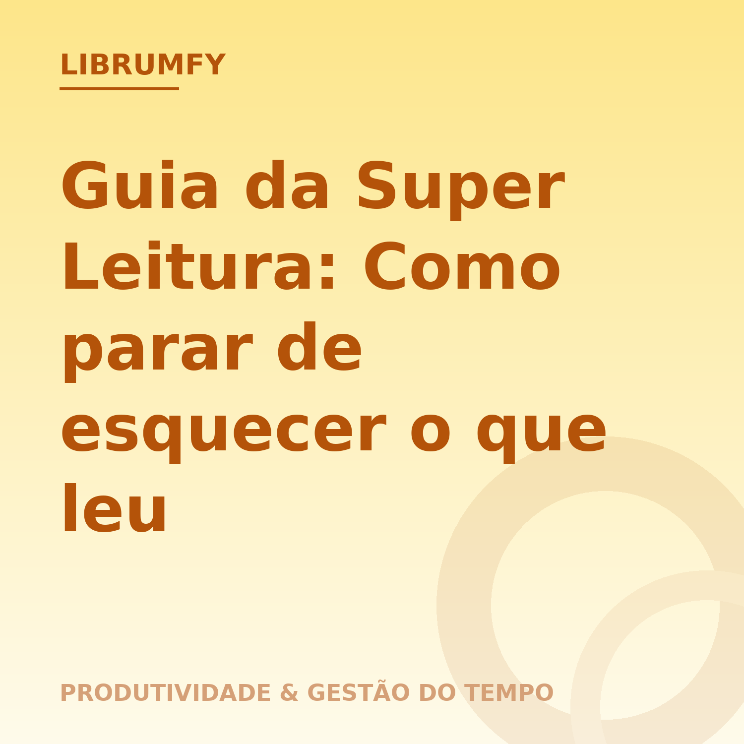 Capa de Guia da Super Leitura: Como parar de esquecer o que leu