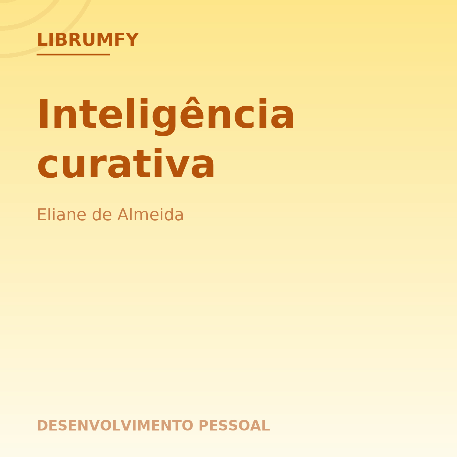 Capa de Inteligência curativa
