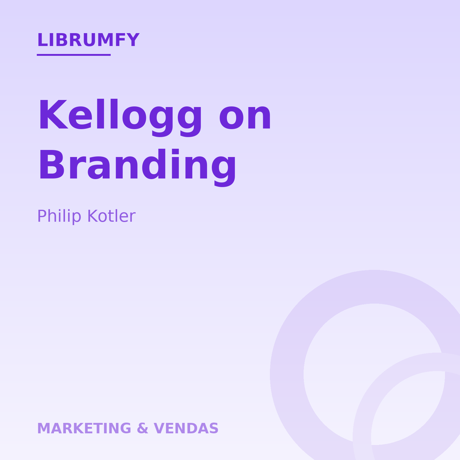Capa de Kellogg on Branding