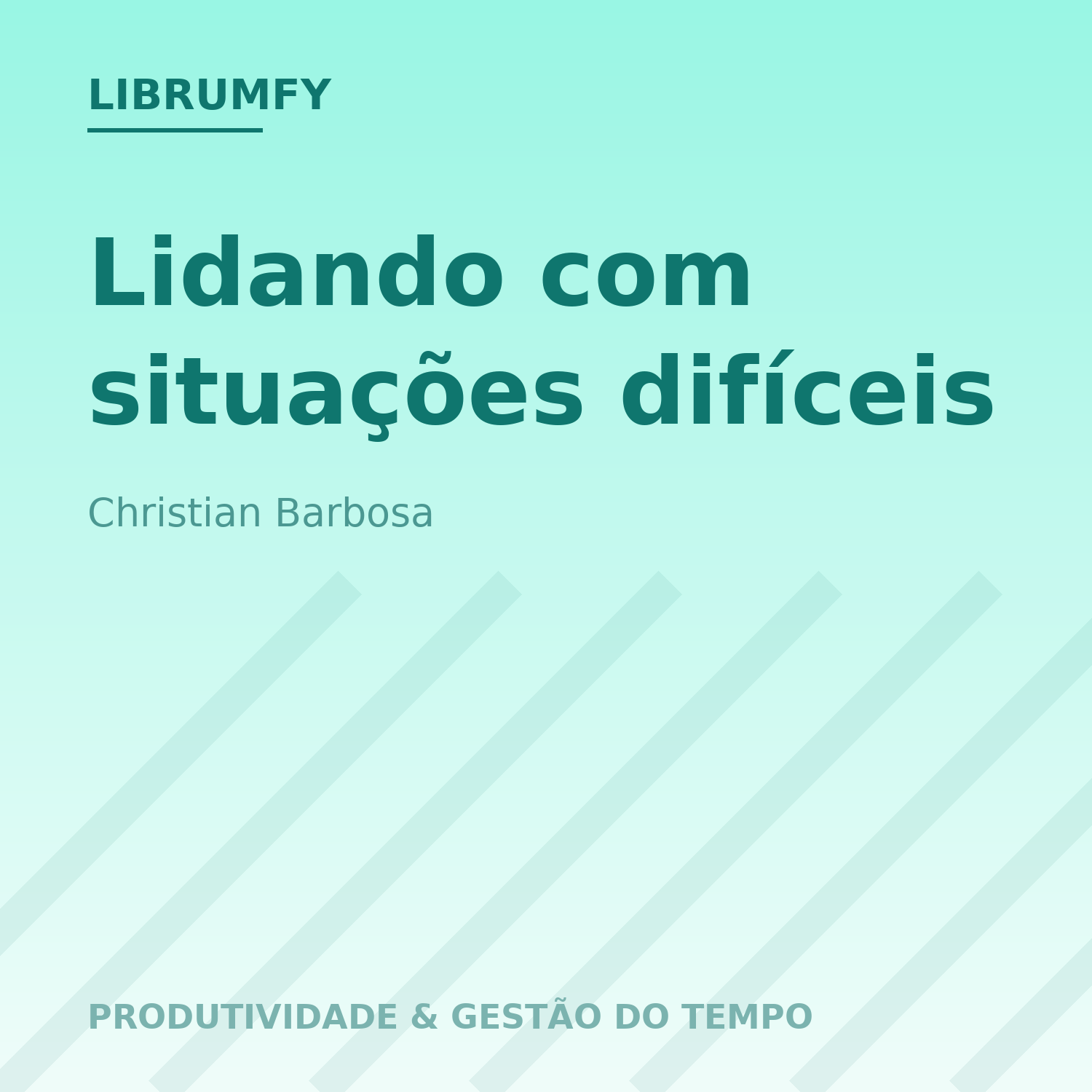 Capa de Lidando com situações difíceis