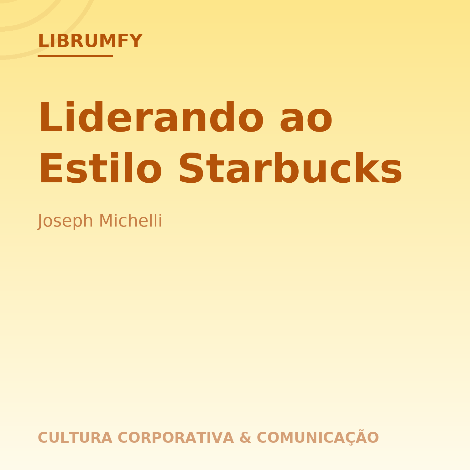 Capa de Liderando ao Estilo Starbucks