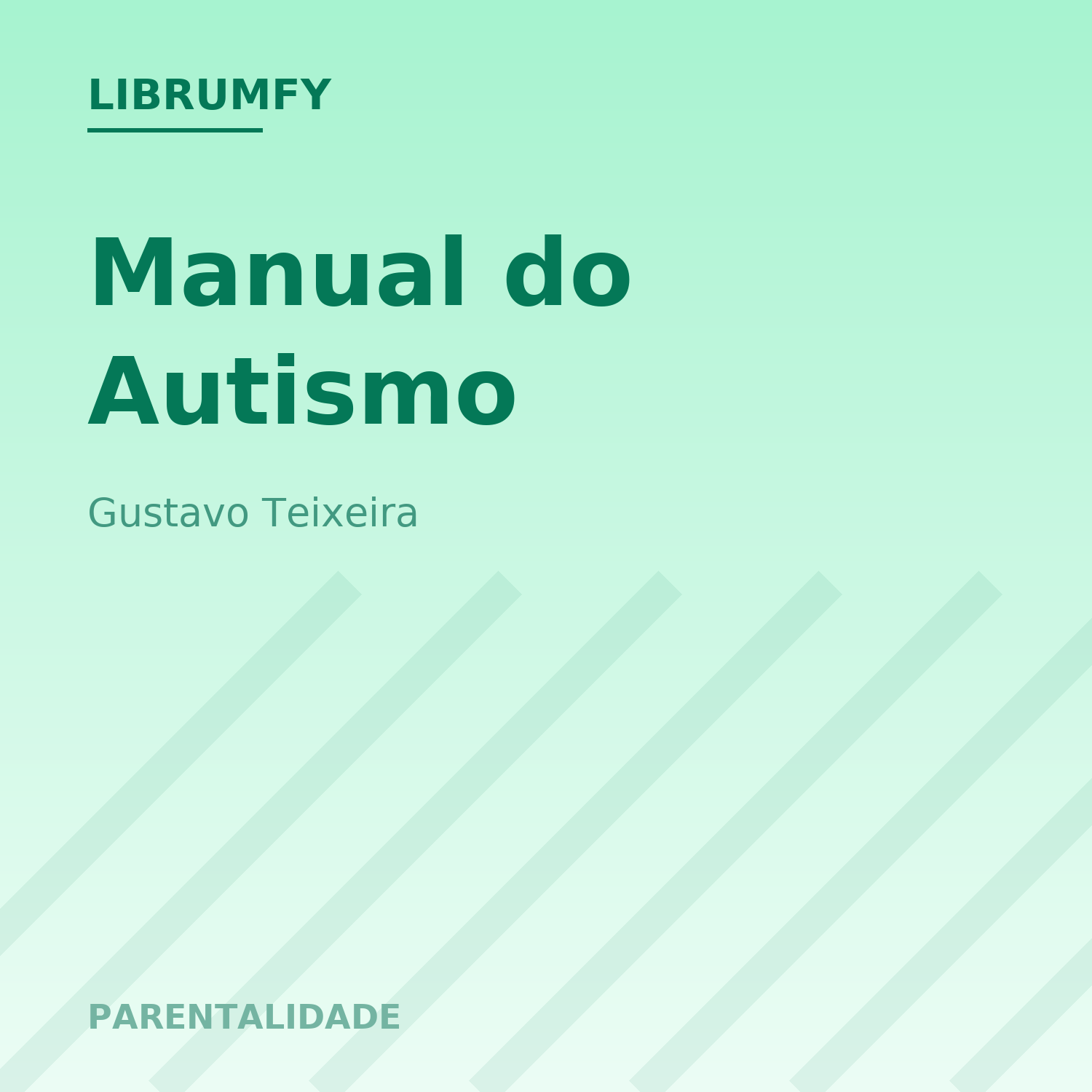 Capa de Manual do Autismo