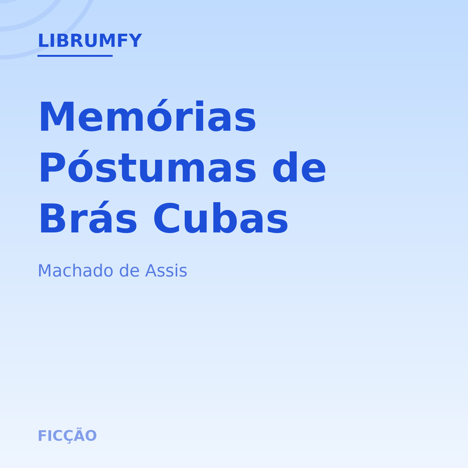 Capa de Memórias Póstumas de Brás Cubas