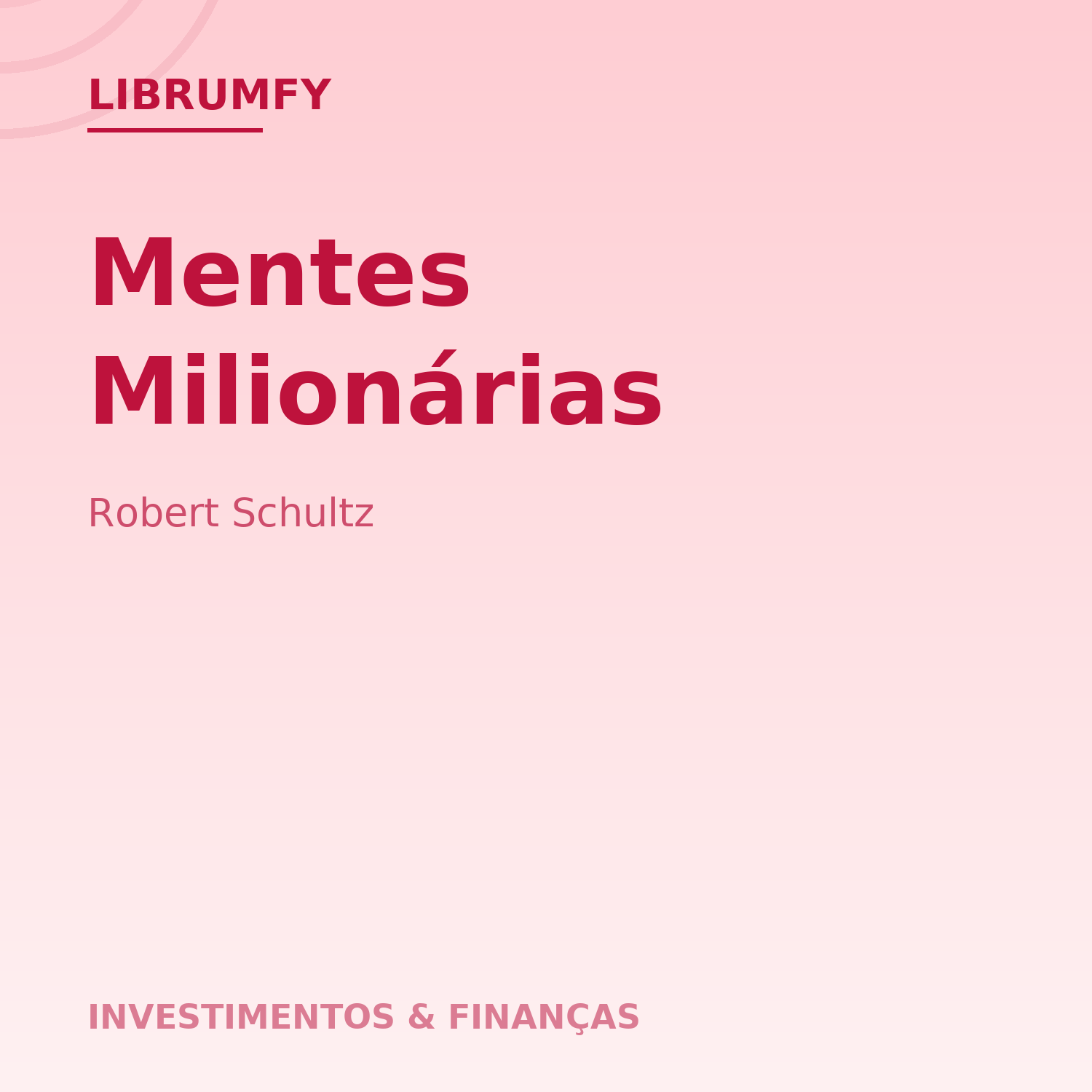 Capa de Mentes Milionárias