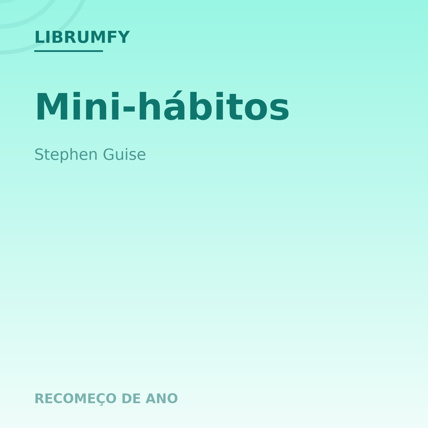 Capa de Mini-hábitos