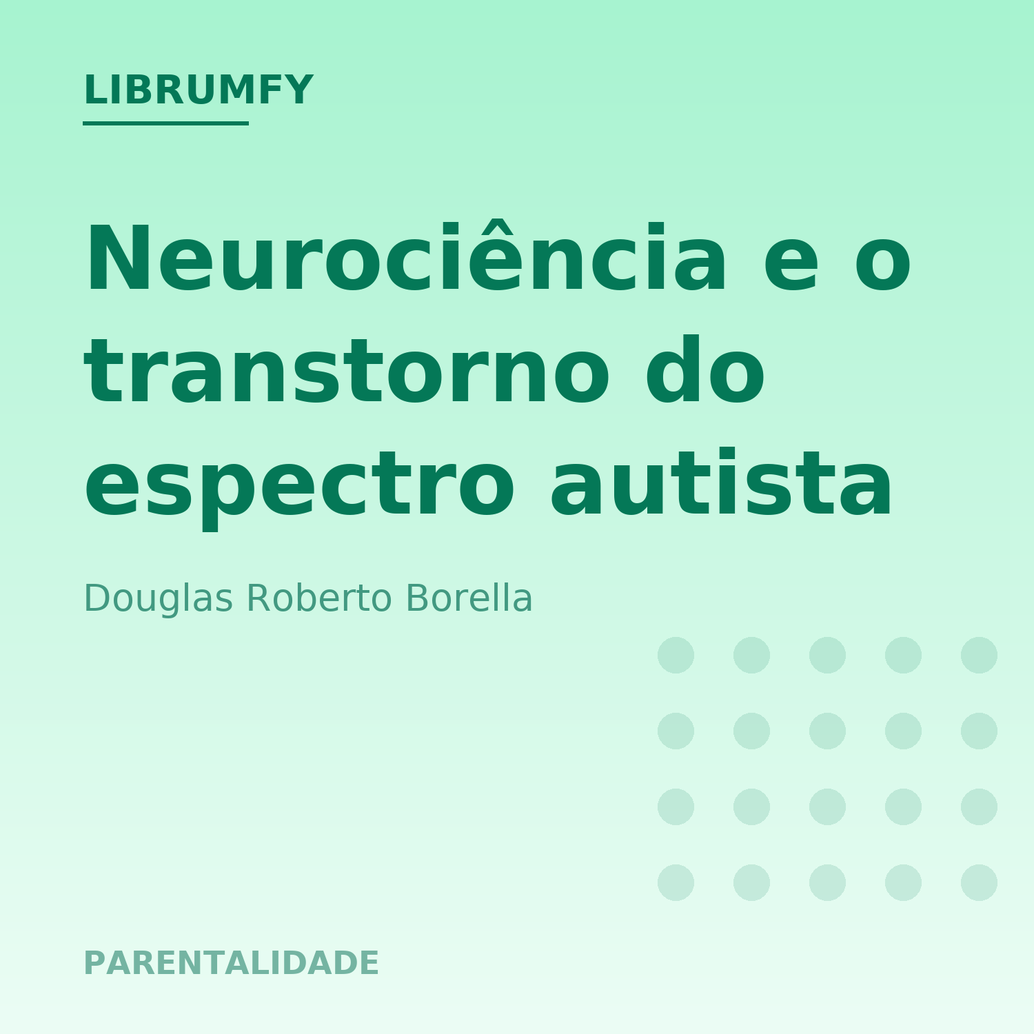 Capa de Neurociência e o transtorno do espectro autista