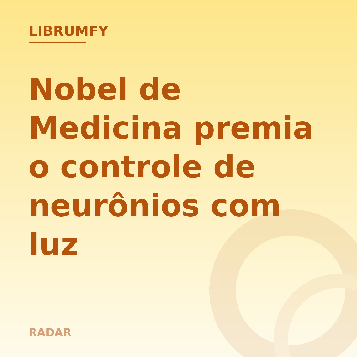 Capa de Nobel de Medicina premia o controle de neurônios com luz