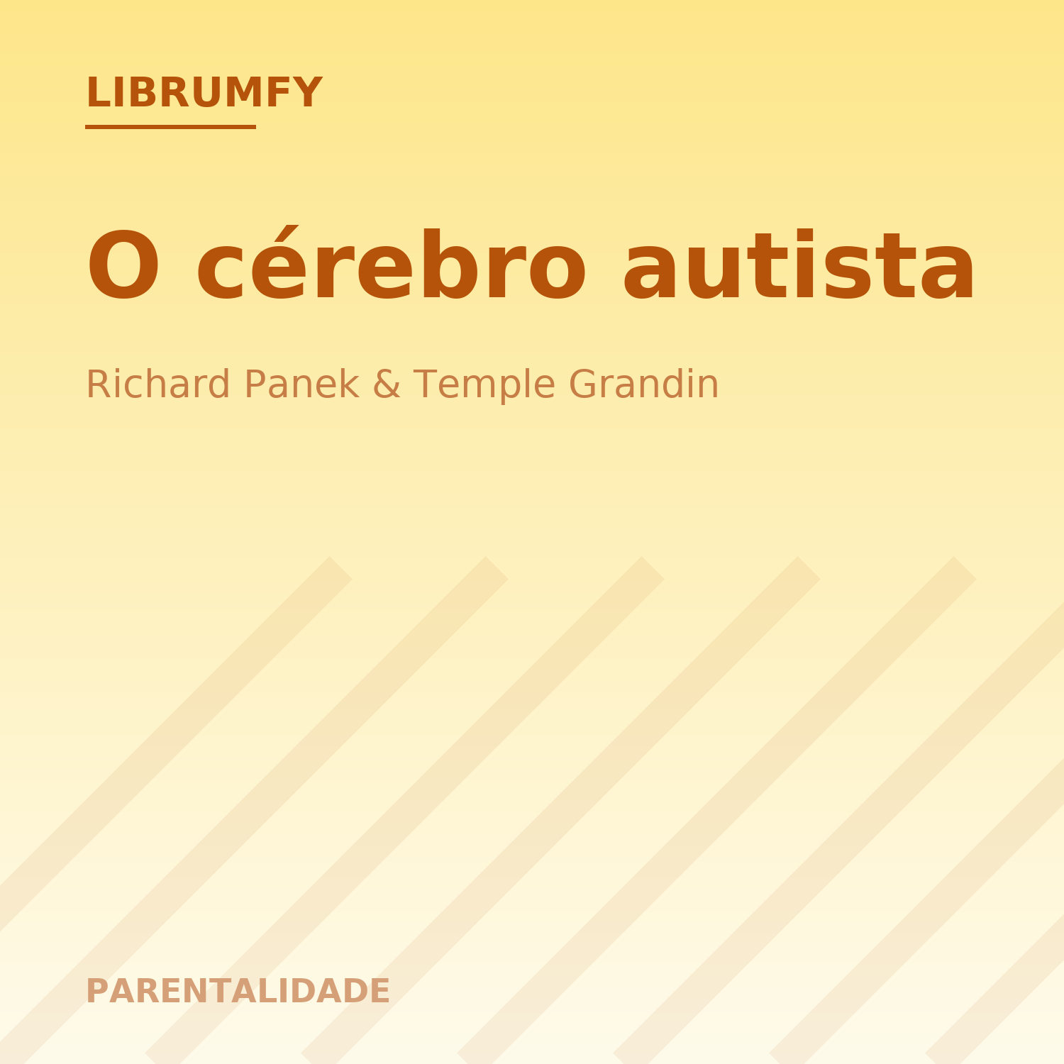 Capa de O cérebro autista