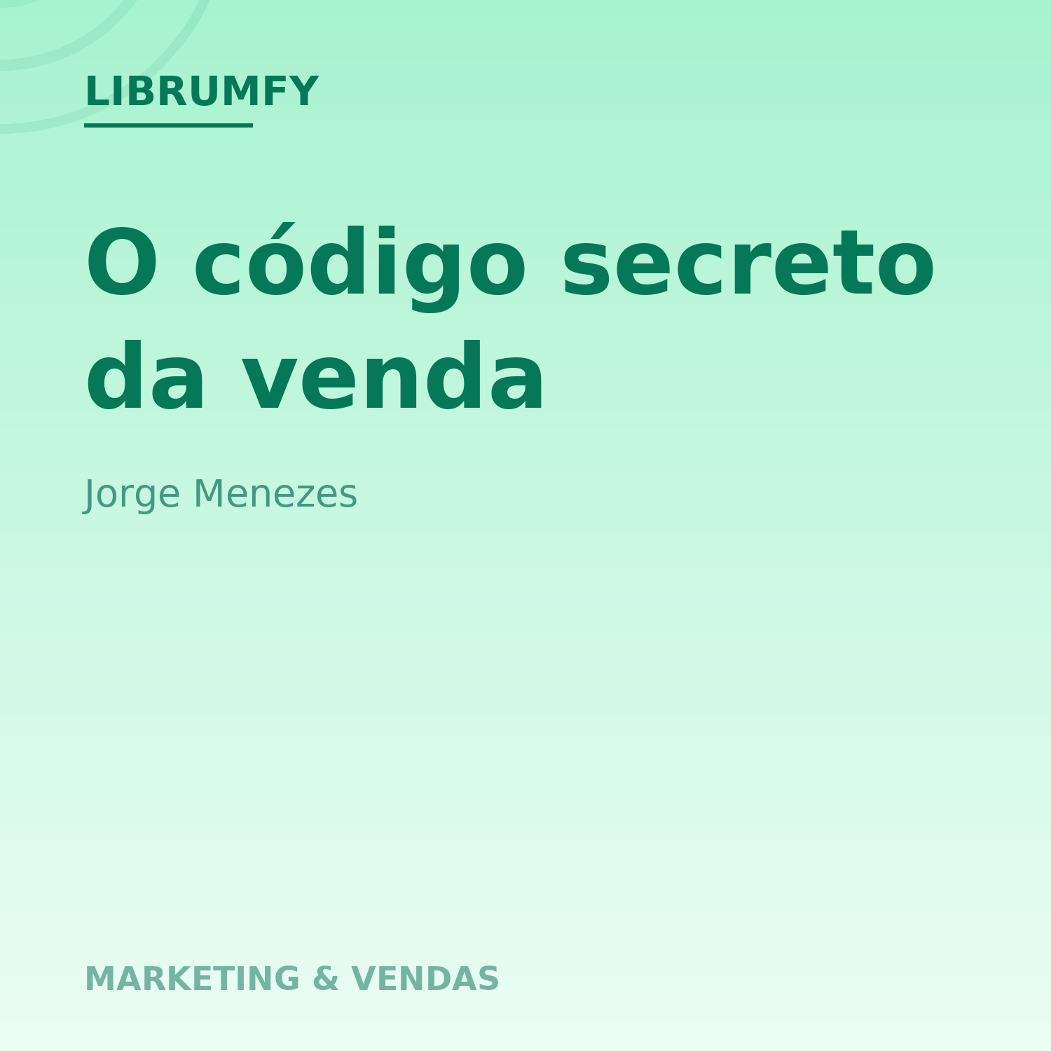 Capa de O código secreto da venda