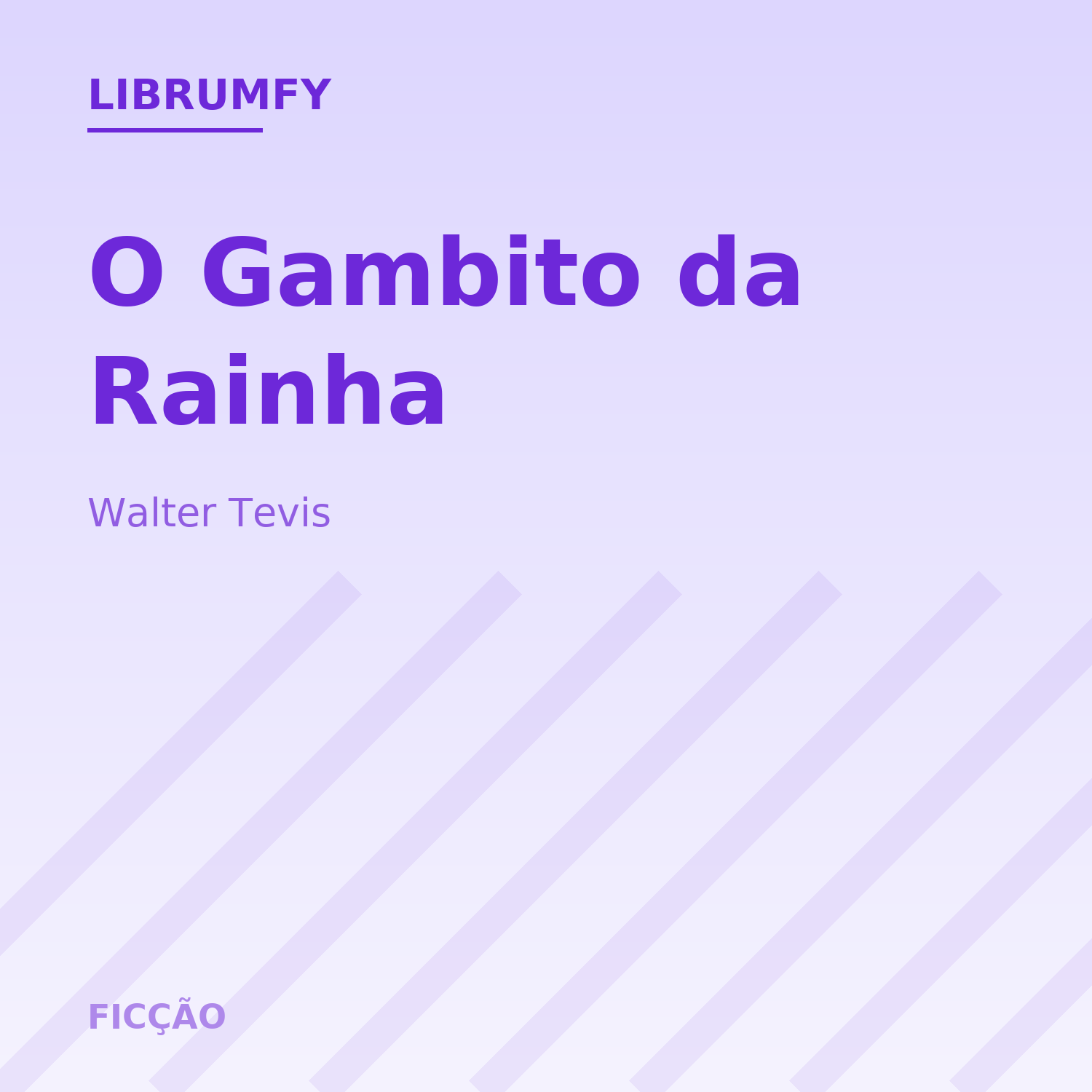 Capa de O Gambito da Rainha