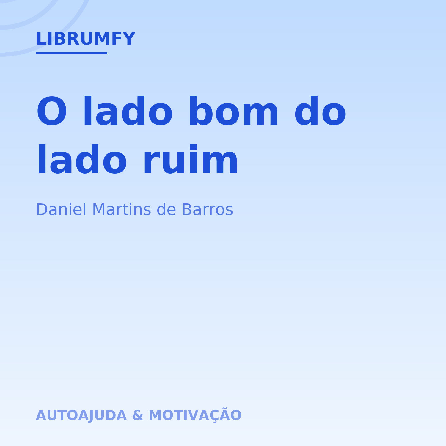 Capa de O lado bom do lado ruim