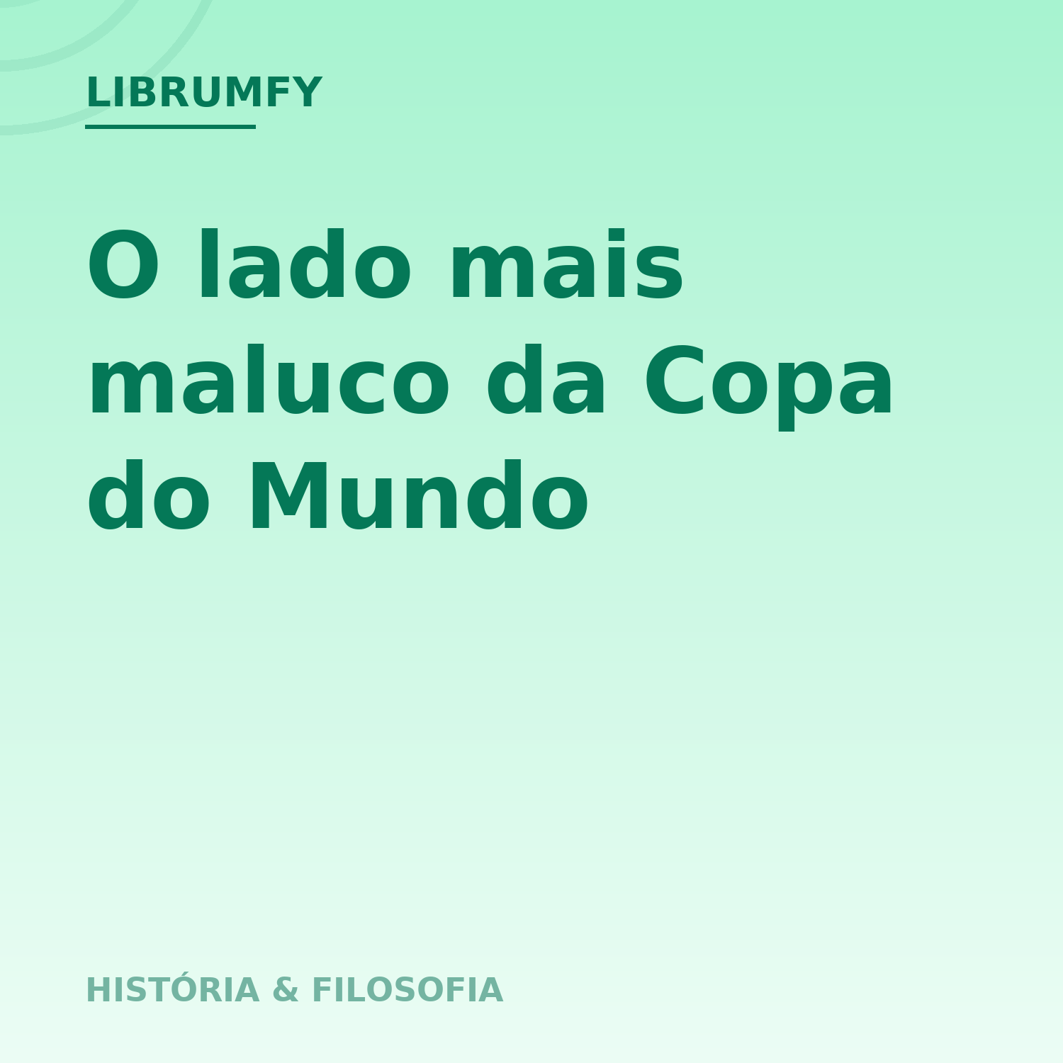 Capa de O lado mais maluco da Copa do Mundo