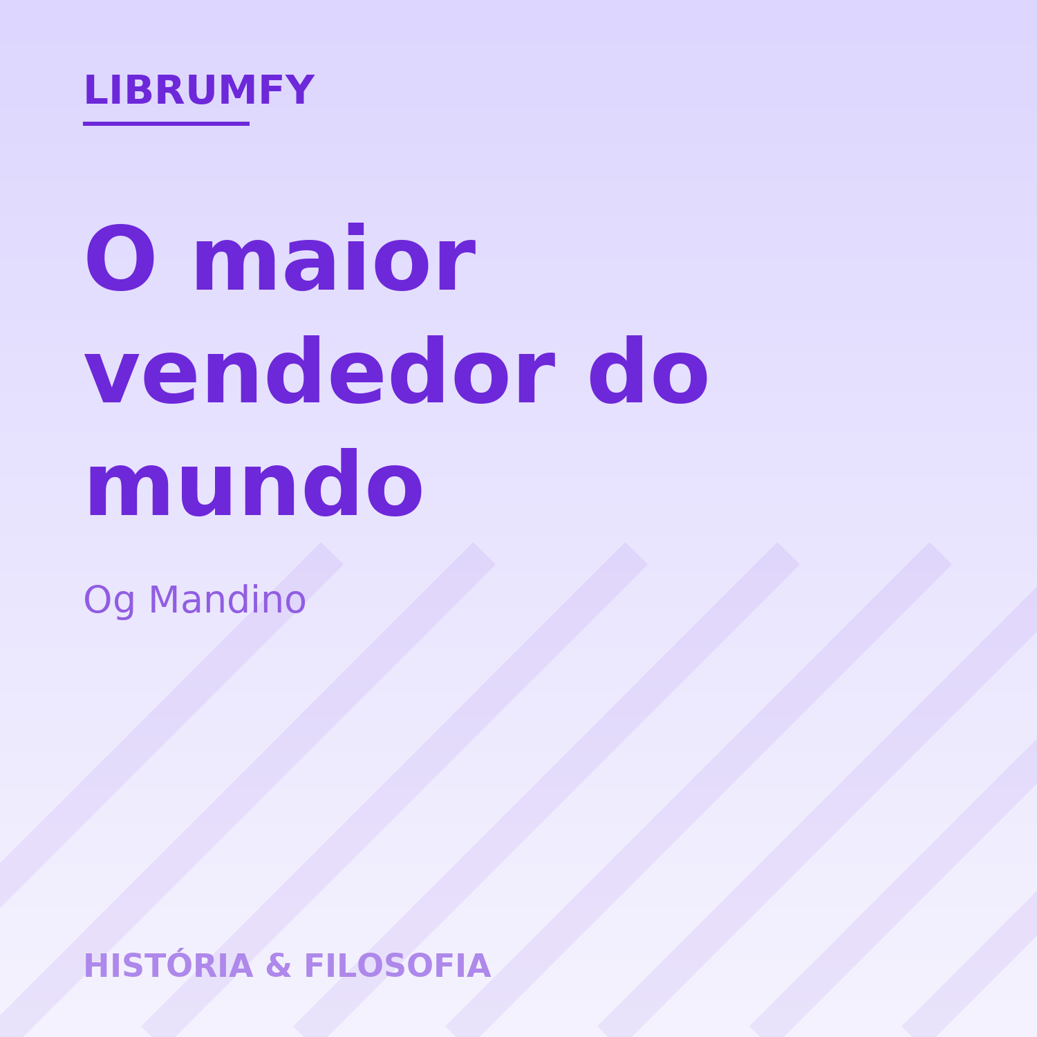 Capa de O maior vendedor do mundo