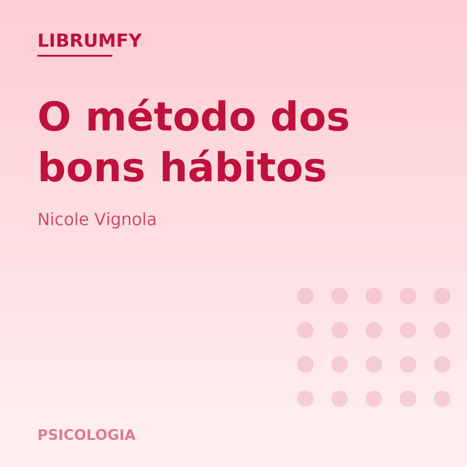 Capa de O método dos bons hábitos