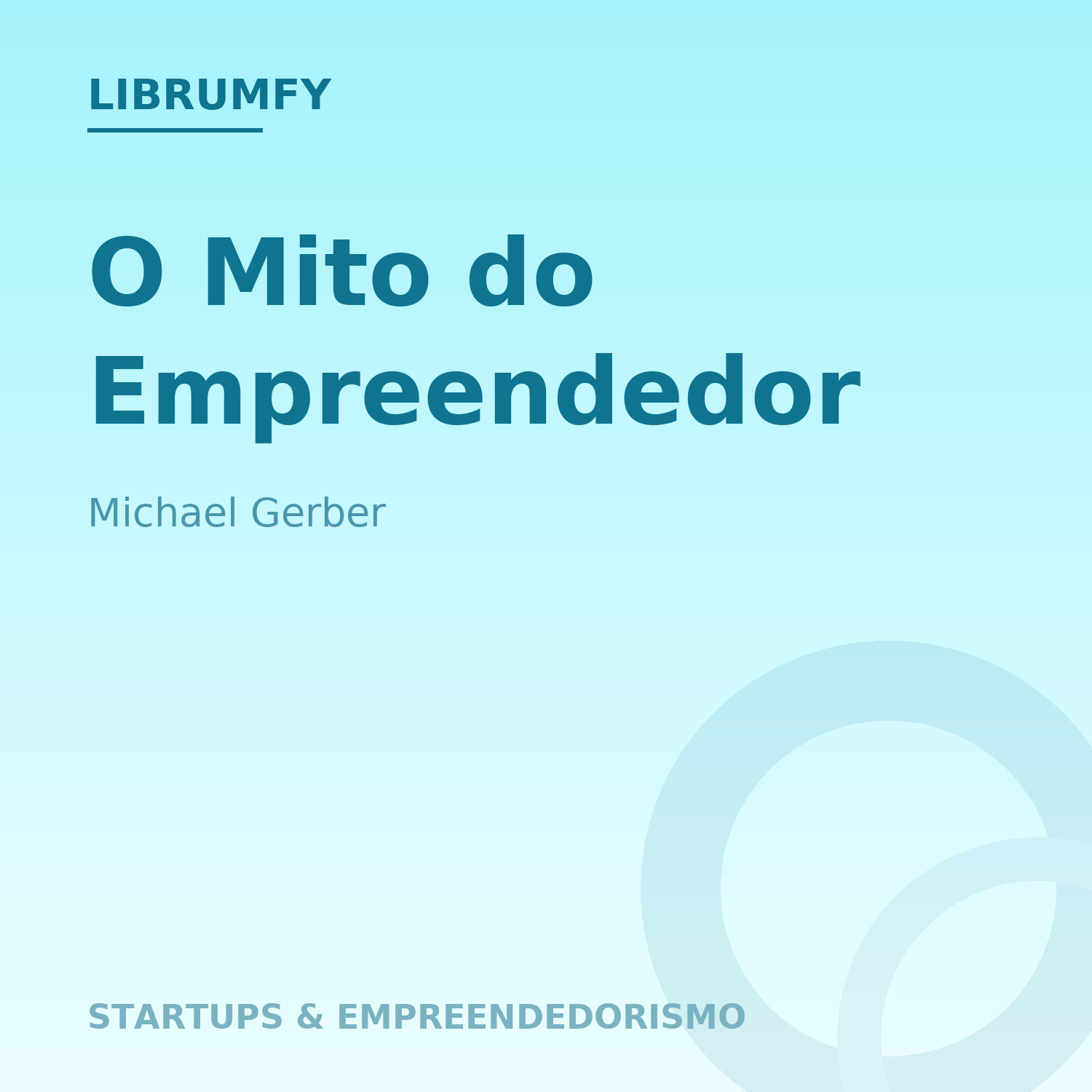 Capa de O Mito do Empreendedor