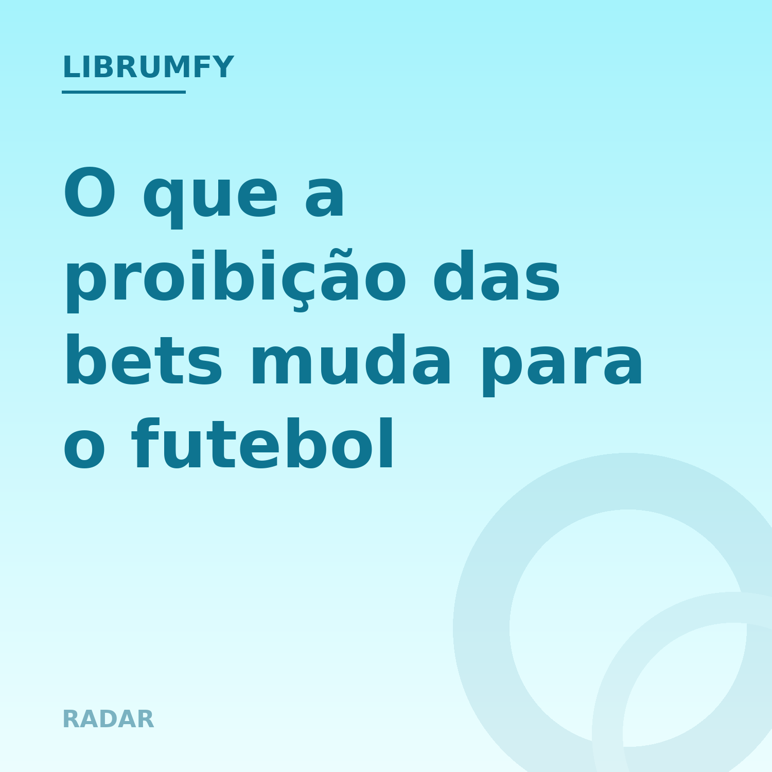 Capa de O que a proibição das bets muda para o futebol