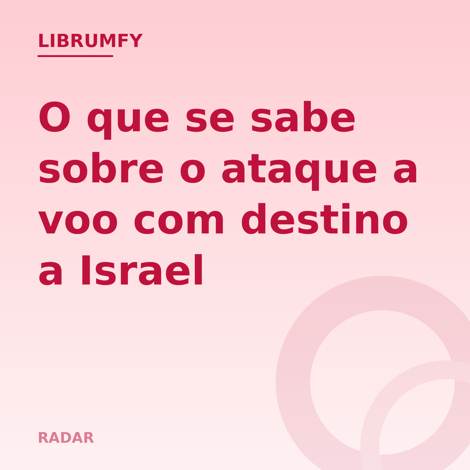 Capa de O que se sabe sobre o ataque a voo com destino a Israel