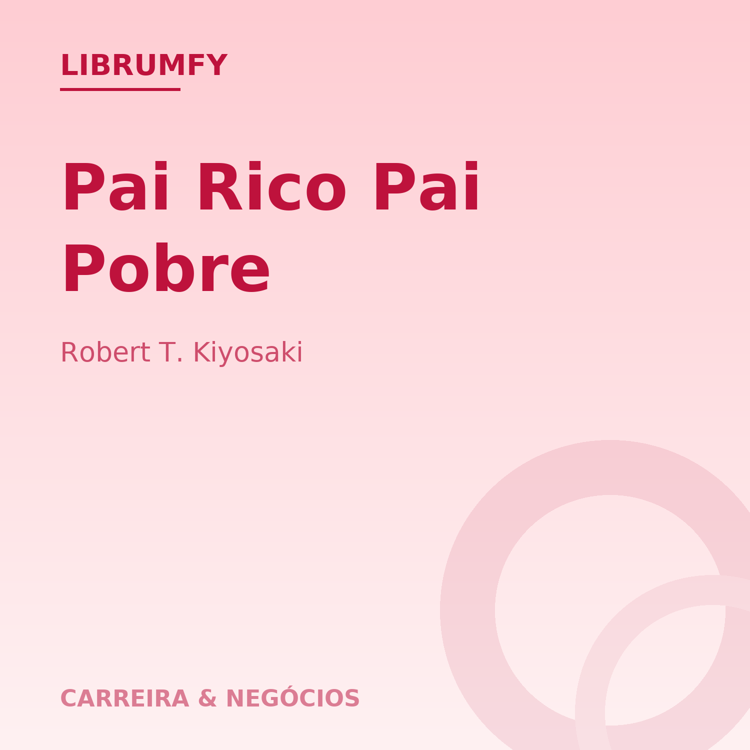 Capa de Pai Rico Pai Pobre