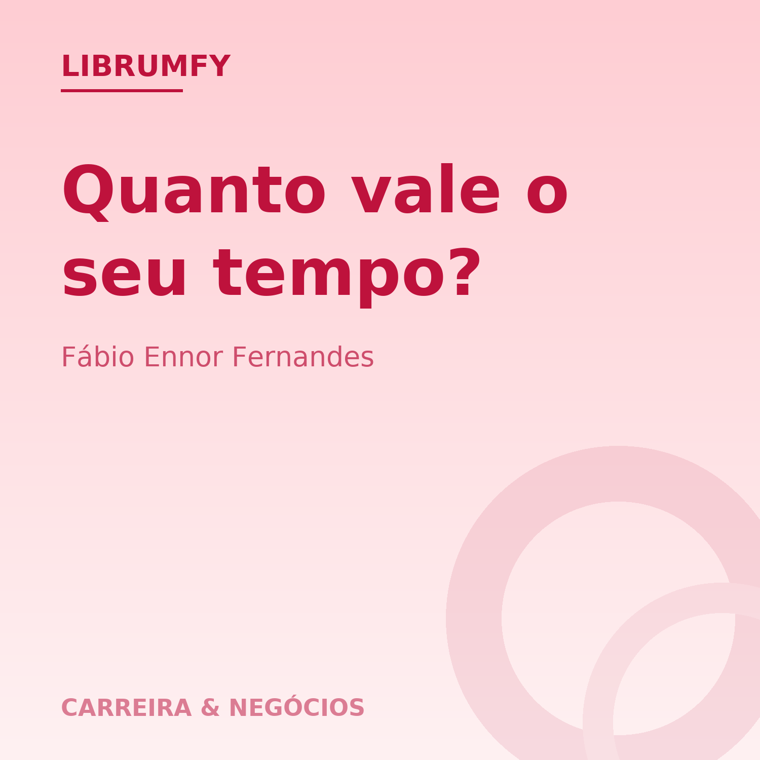 Capa de Quanto vale o seu tempo?