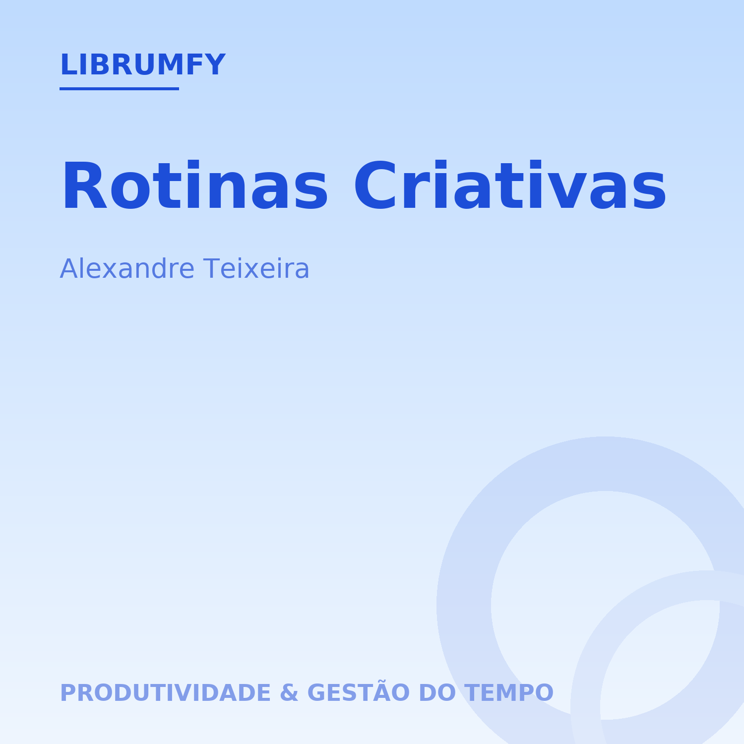 Capa de Rotinas Criativas