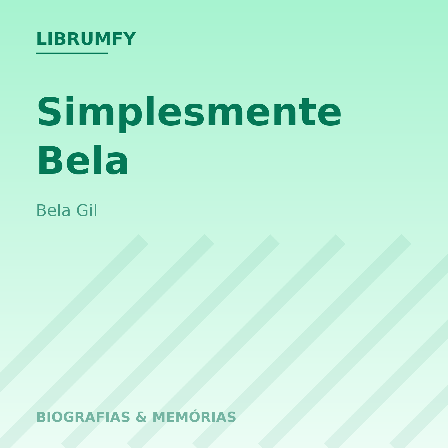 Capa de Simplesmente Bela