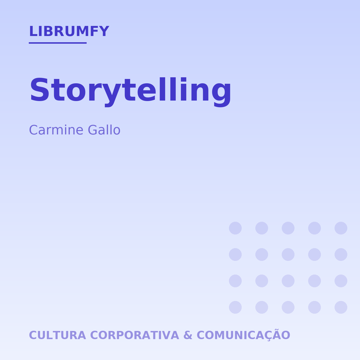 Capa de Storytelling 