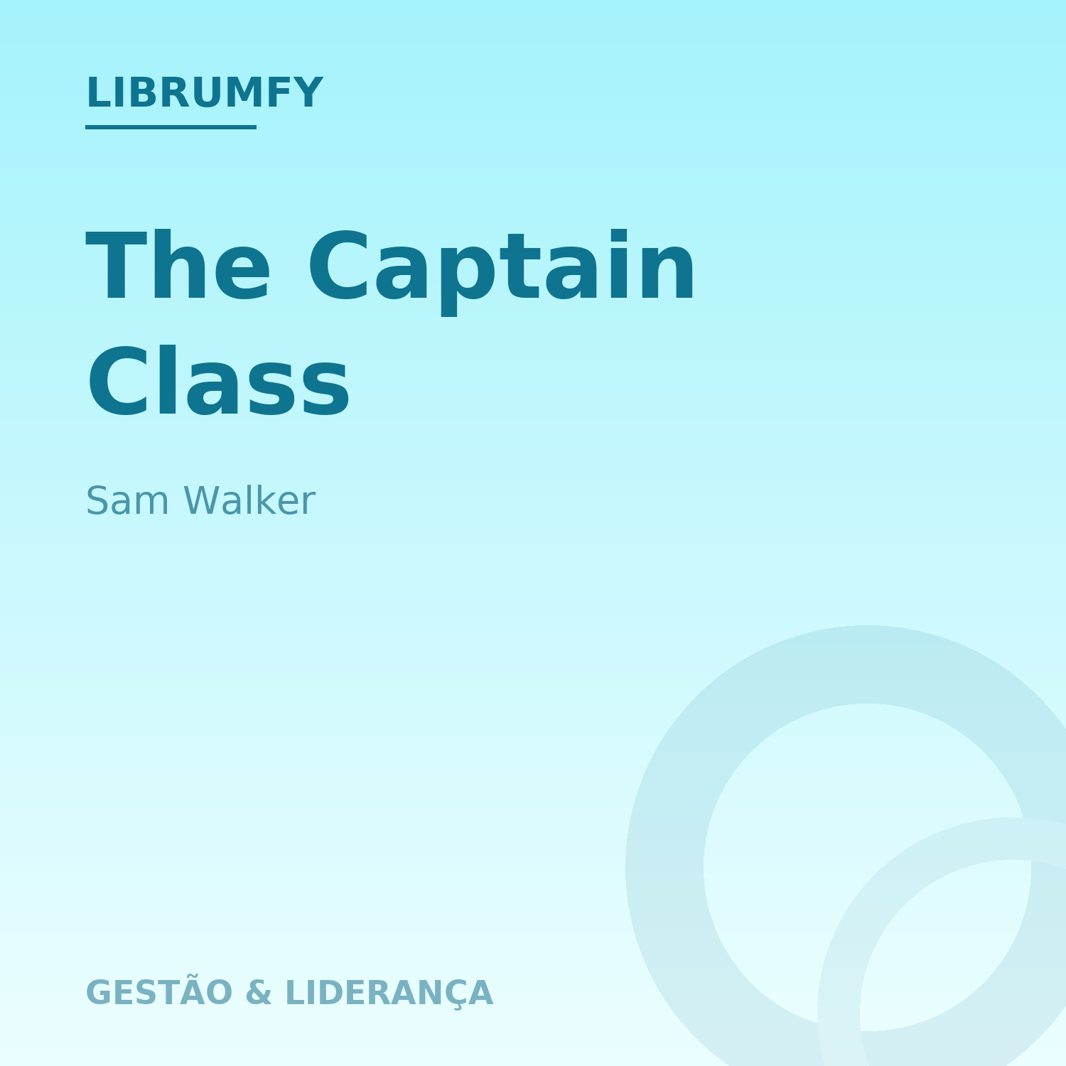 Capa de The Captain Class