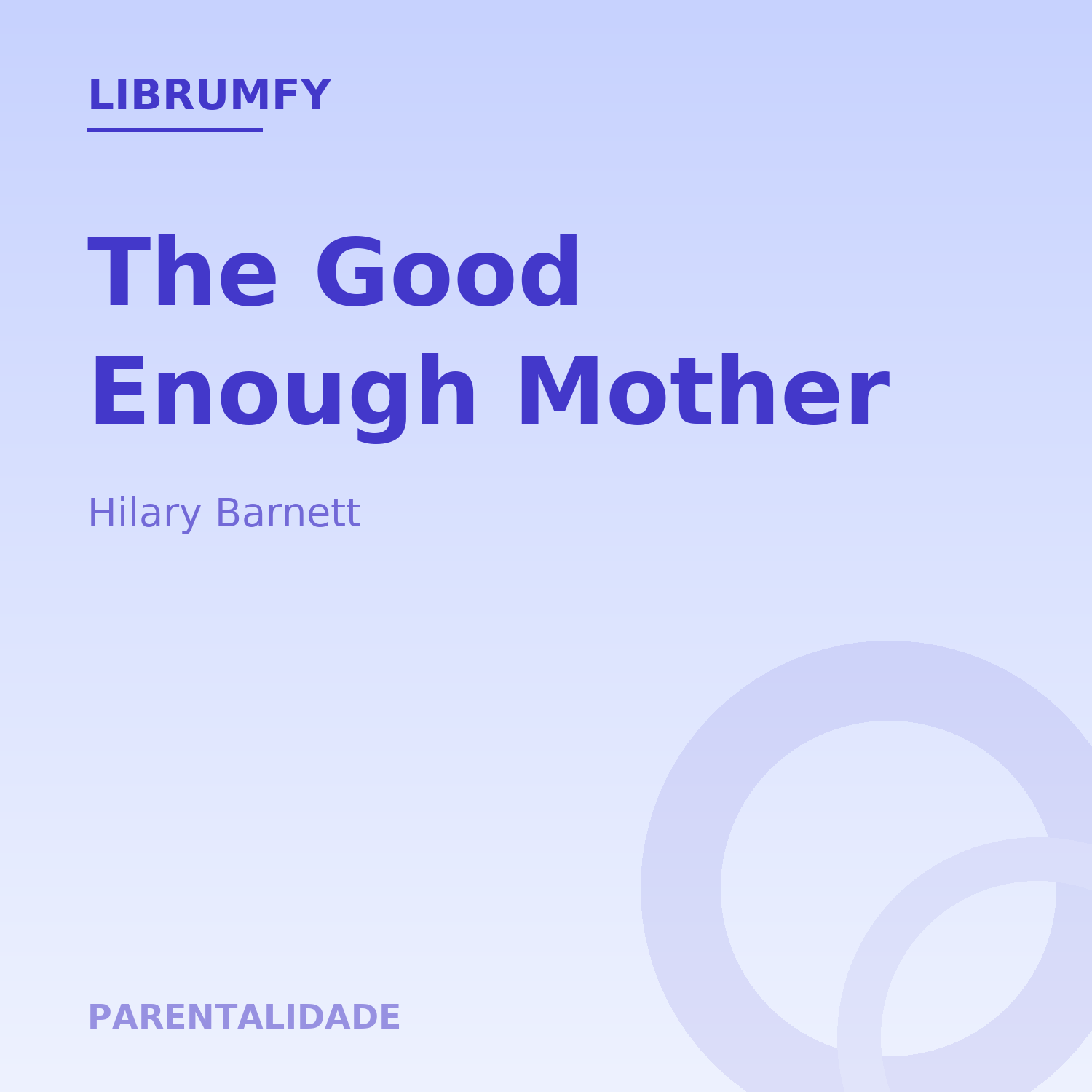 Capa de The Good Enough Mother