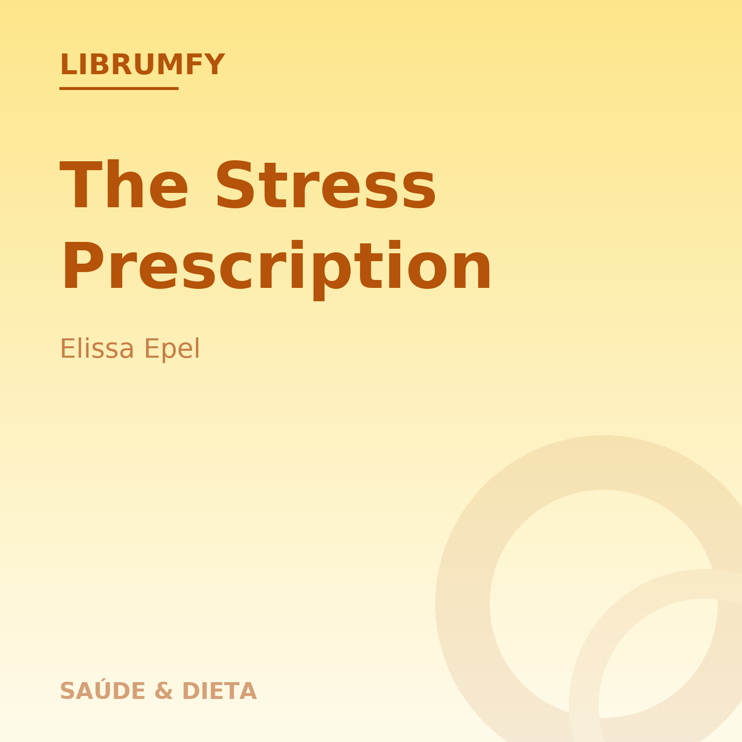 Capa de The Stress Prescription